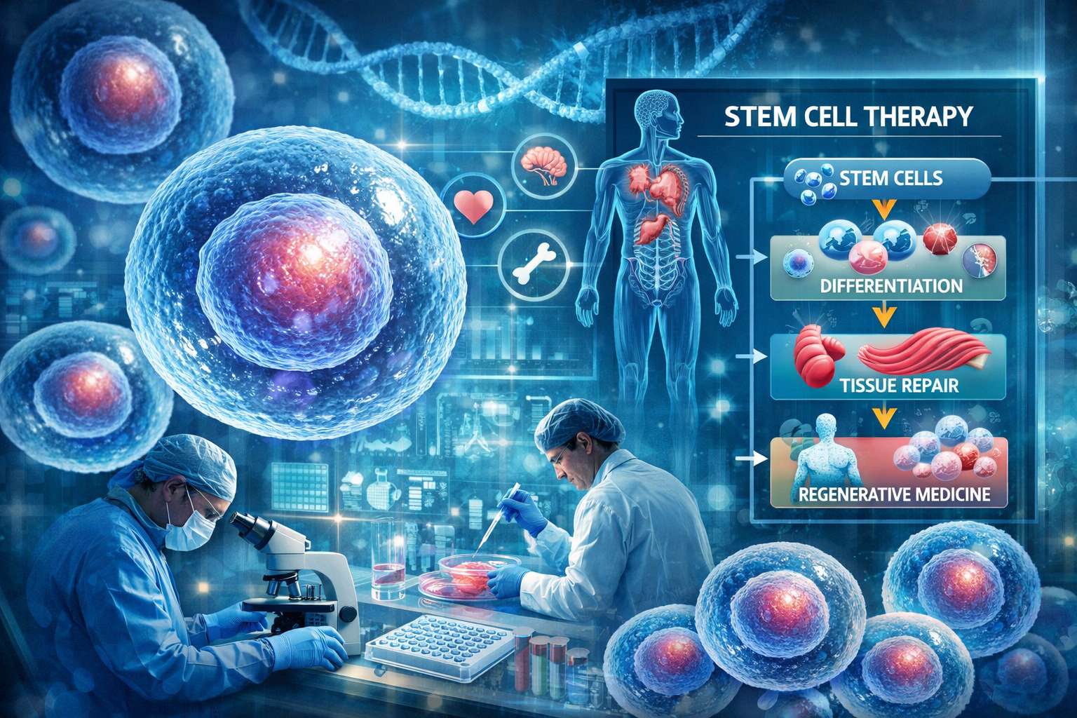 Stem cell therapy advancements in action Stem cell therapy advancements in action